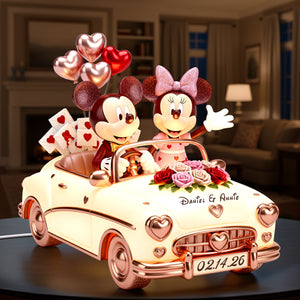 Couple Anniversary Acrylic Light Box - Personalized Gifts For Couple 01pglu021225-Homacus