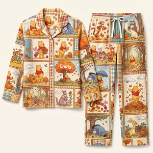 A Soft Autumn Pajama Set - Personalized Gifts 04qhta250826-Homacus