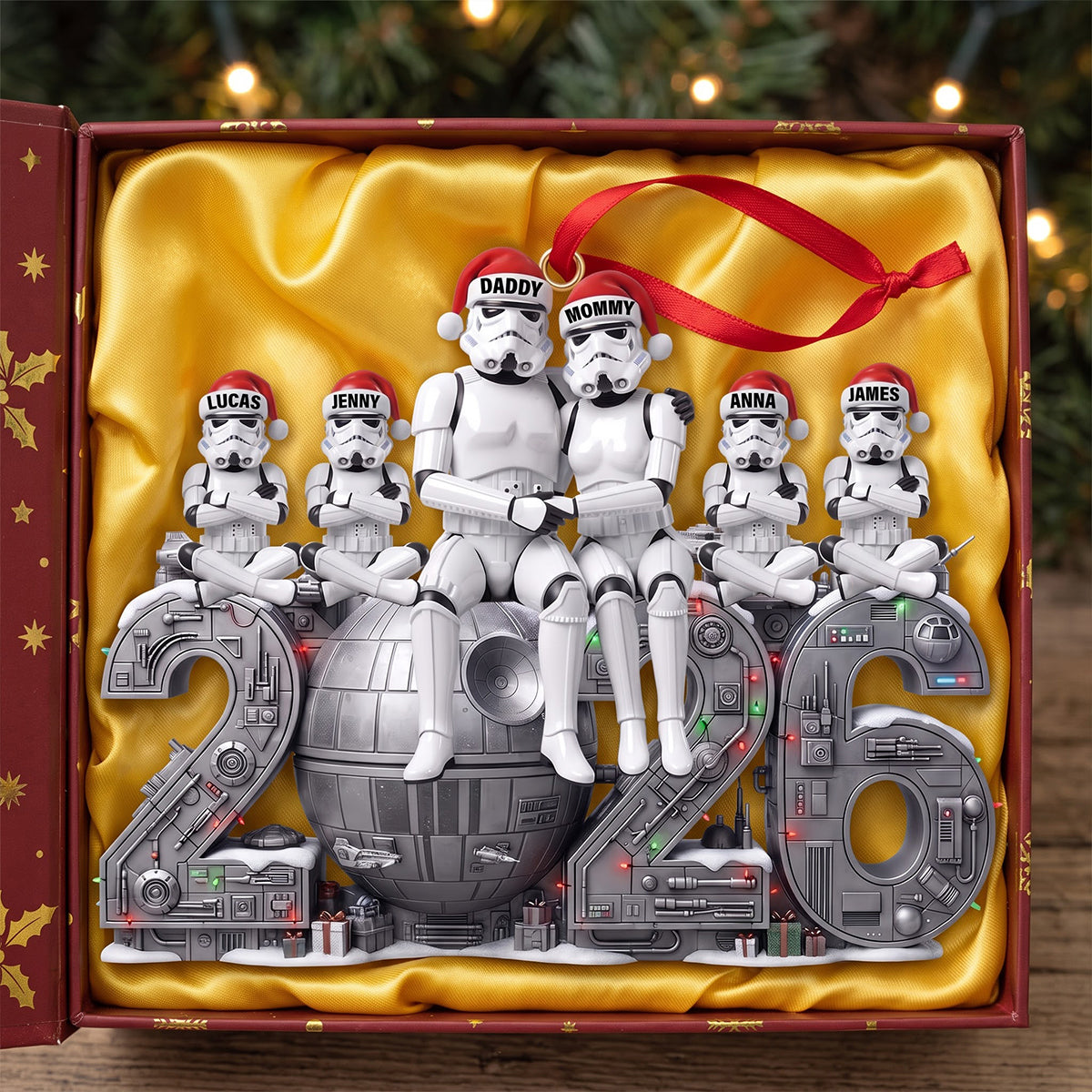 Space Soldier Christmas Ornament - Personalized Gifts For Family 05tytn040926