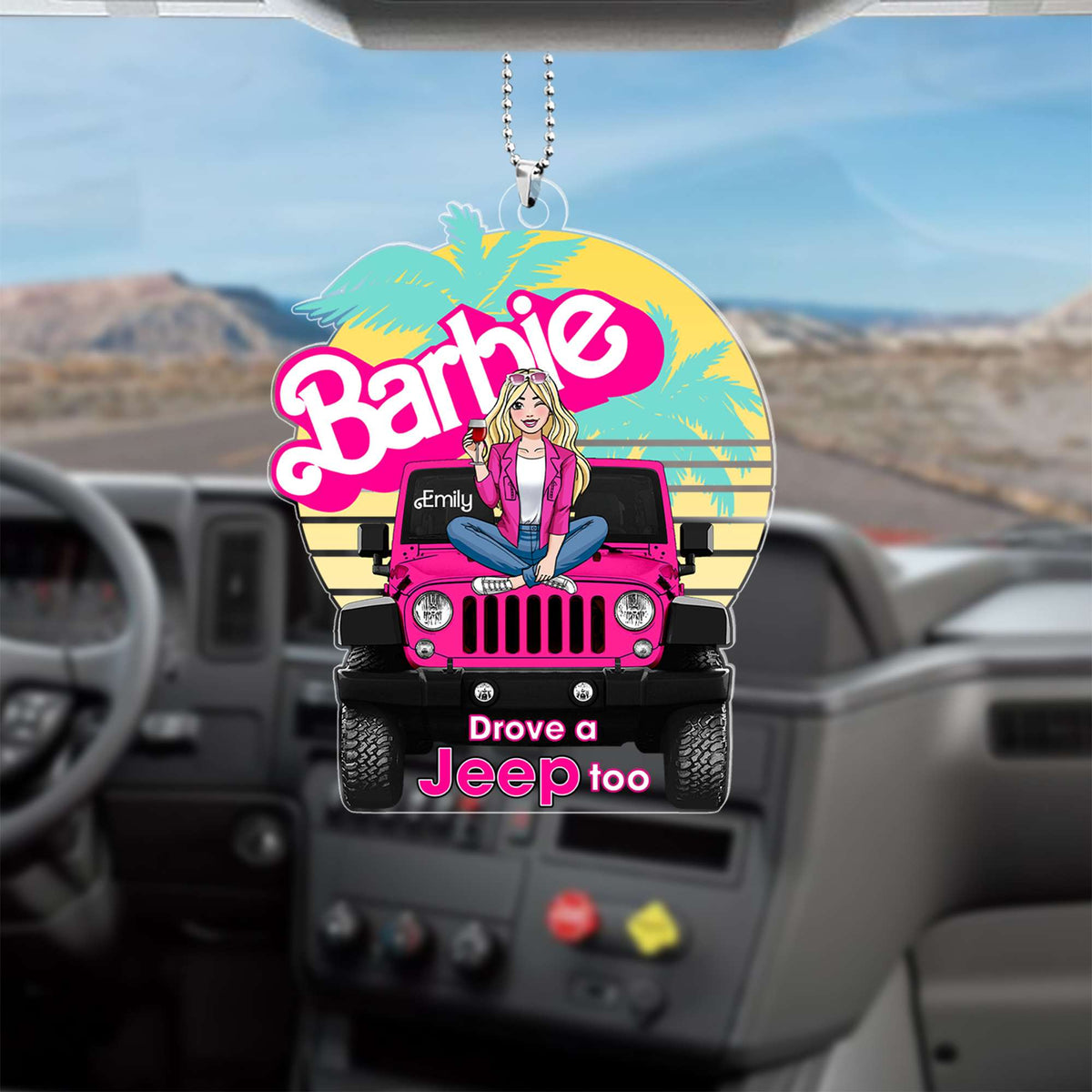 Personalized Gifts For Off Road Lover Car Ornament 01KAQN130624HH-Homacus