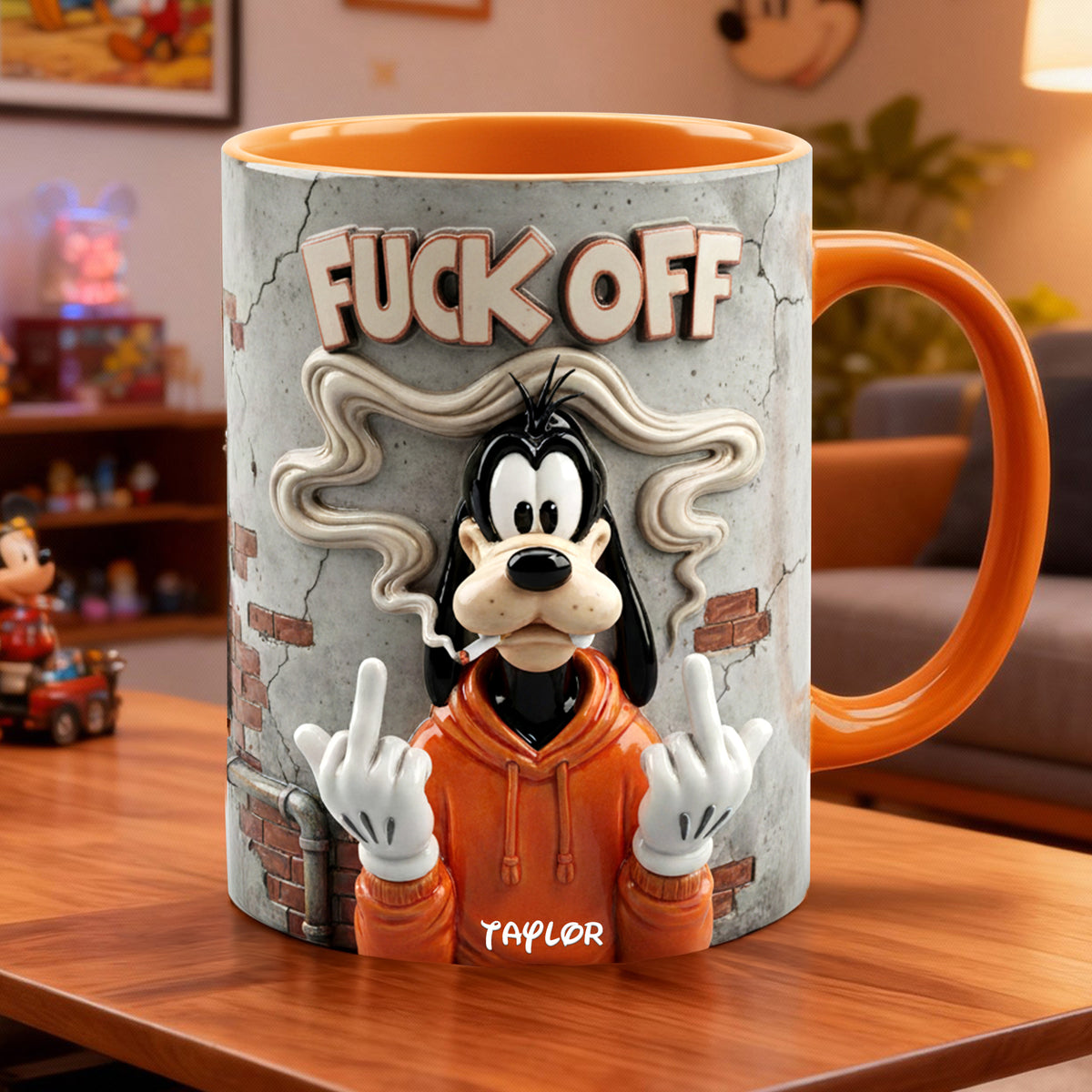 Funny Attitude Coffee Mug - Personalized Gift For Stoner Coworkers 06HYLU311225-Homacus