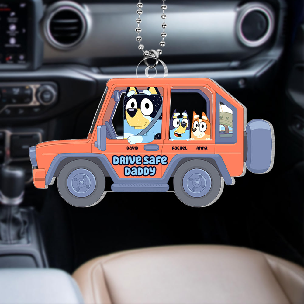 Personalized Gifts For Dad Car Ornament 01natn130524