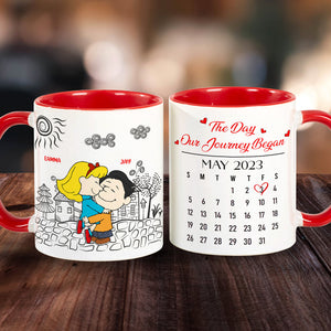 Personalized Gifts For Cartoon Lover Accent Mug Couple Journey 05XQMH111224HHHG-Homacus