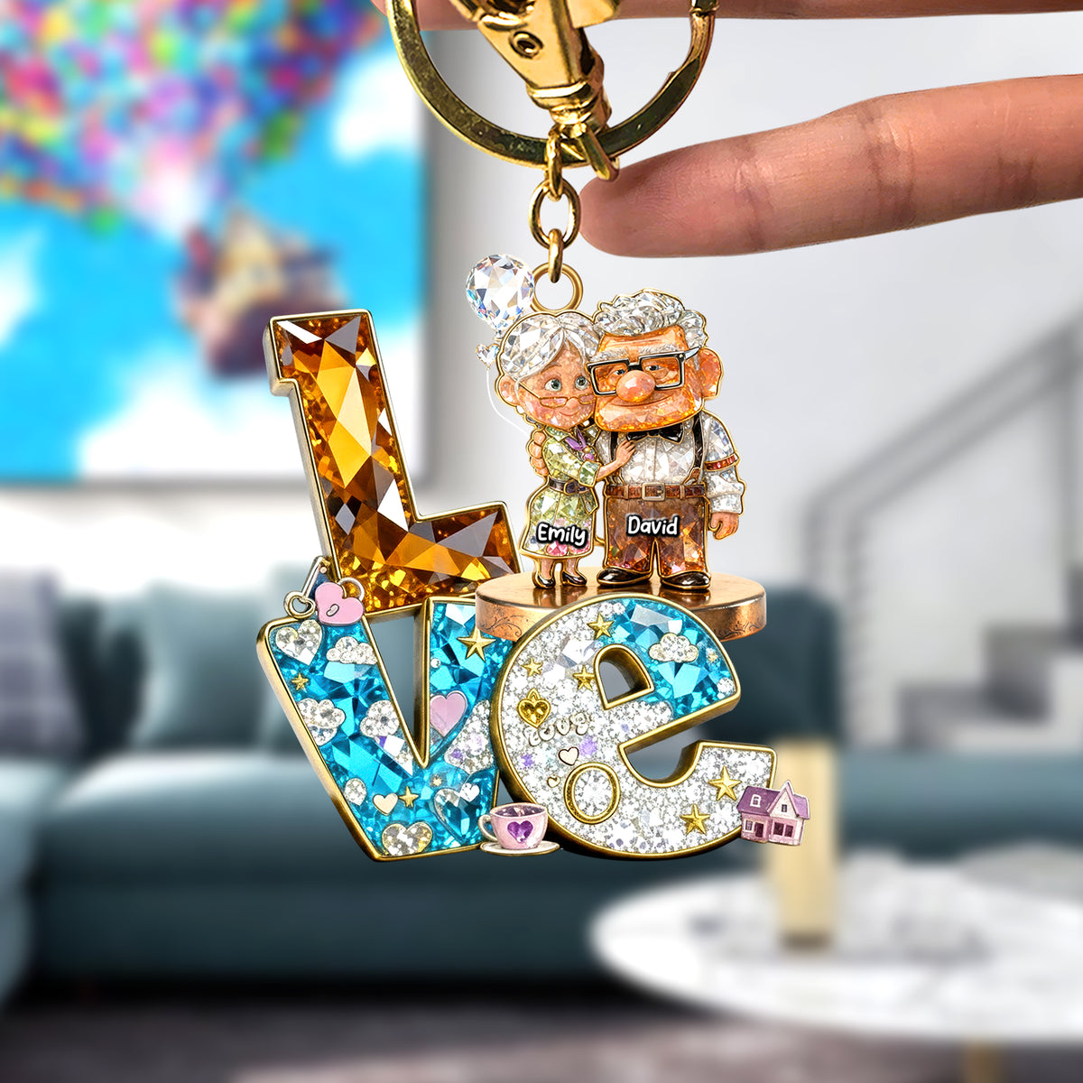 Couple Love Keychain – Personalized Gifts For Couple 07toqn301225-Homacus