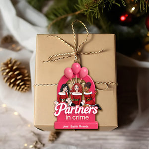 Slay All Day With Besties Christmas Ornament - Personalized Gifts For Besties 07NALU160925HH-Homacus