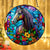 Personalized Gifts For Horse Lover, Suncatcher Horse With Flowers 04ACDT280824-Homacus