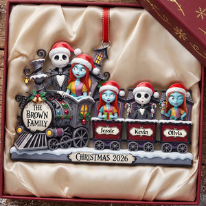 Spooky Family Acrylic Ornament - Personalized Christmas Gifts For Family 03tyta280826-Homacus