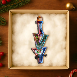 Cosmic Alphabet Ornament Personalized Christmas Gifts 05HYDT271025-Homacus