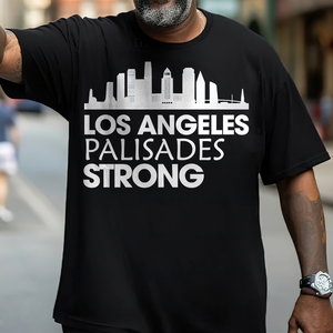 Pray for California Los Angeles Palisades Fire Strong Shirt-Homacus