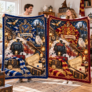 Whimsical Wonderland Blanket - Personalized Christmas Gifts 02ttlu131026-Homacus