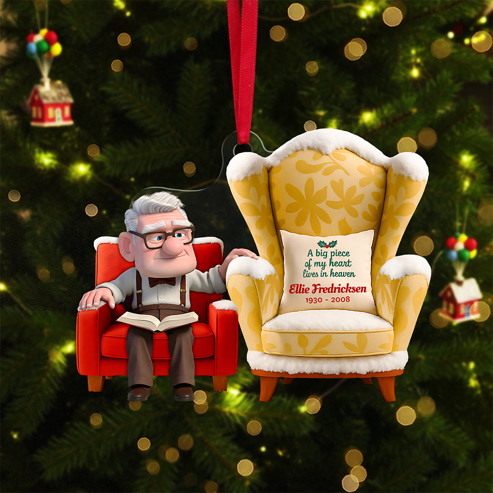 Memorial Couple Ornament - Personalized Gifts For Loved Ones 02ohta220825-Homacus