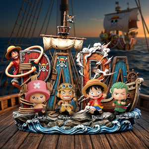 Adventure Crew Dad Acrylic Plaque - Personalized Gifts For Dad 01PALU030326-Homacus