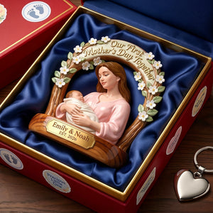 Our 1st Mother's Day Together Acrylic Plaque - Personalized Gifts For Mother 03tyqn110326-Homacus