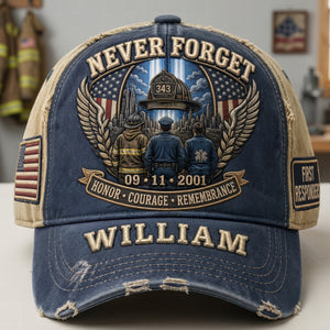 9/11 Memorial Personalized Classic Cap – Honor The Fallen, Never Forget 04tyqn310726-Homacus