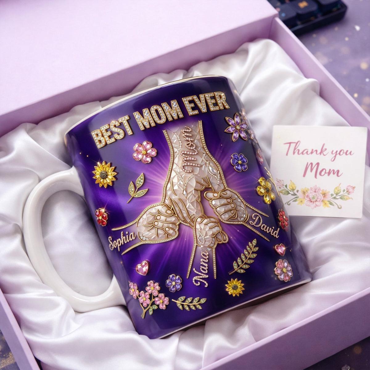 Pinky Promise Mom Coffee Mug - Personalized Gift For Mom 02NALU050326-Homacus