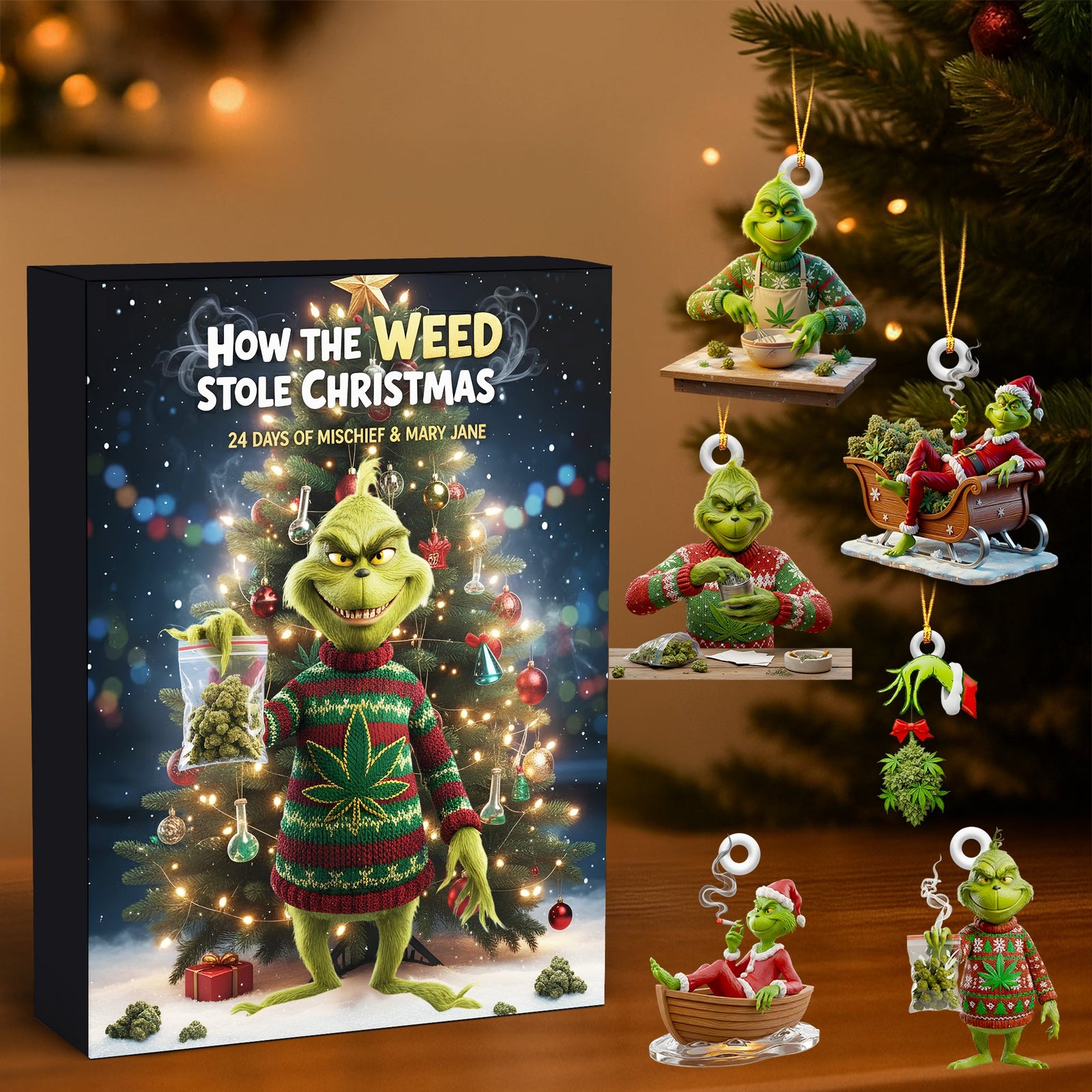 Chill Stoner Advent Calendar Blind Box Christmas Gifts 01TODT201025-Homacus