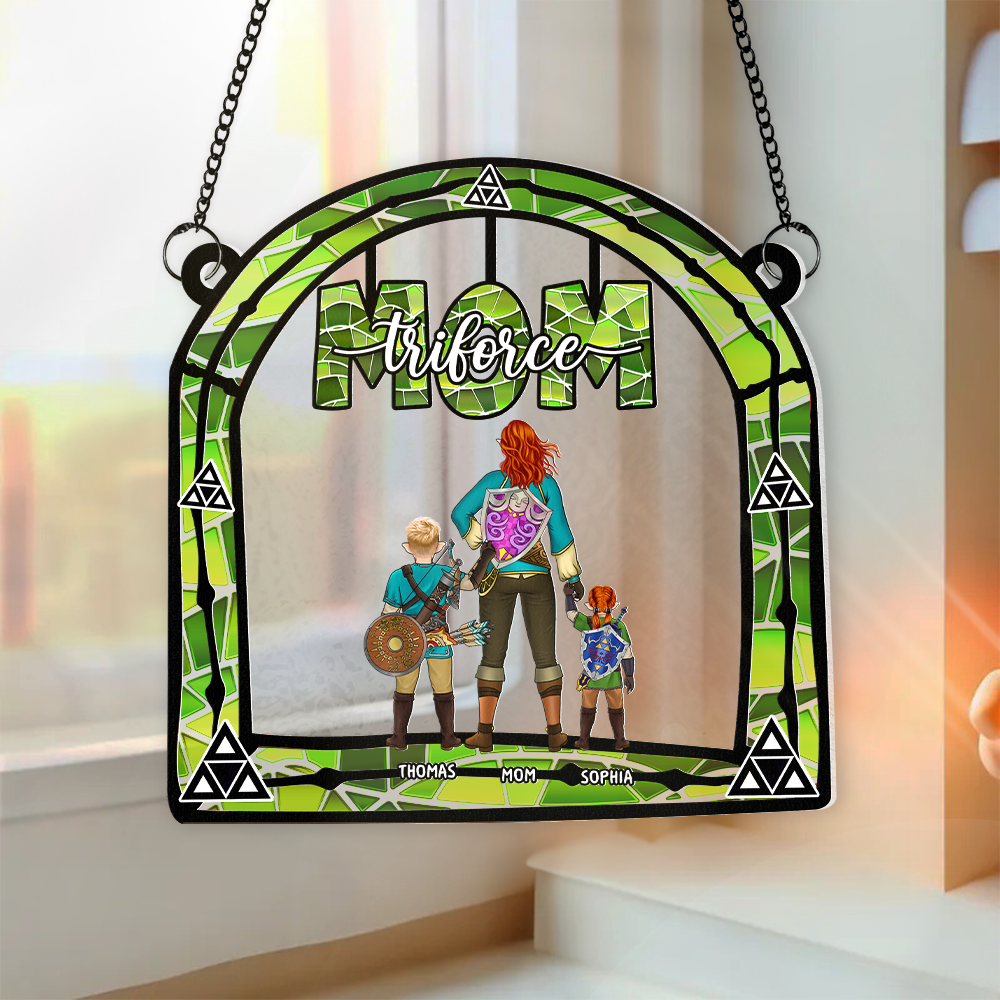 Personalized Gifts For Mom Window Hanging Suncatcher Ornament 03ohpu150225hg-Homacus