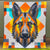 German Shepherds Dog Christmas Quilt Bed Set Gifts For Dog Lovers 04HUDT061124-Homacus