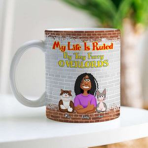 Personalized Gifts For Mom Coffee Mug Cat Mom 05KAMH030325PA-Homacus