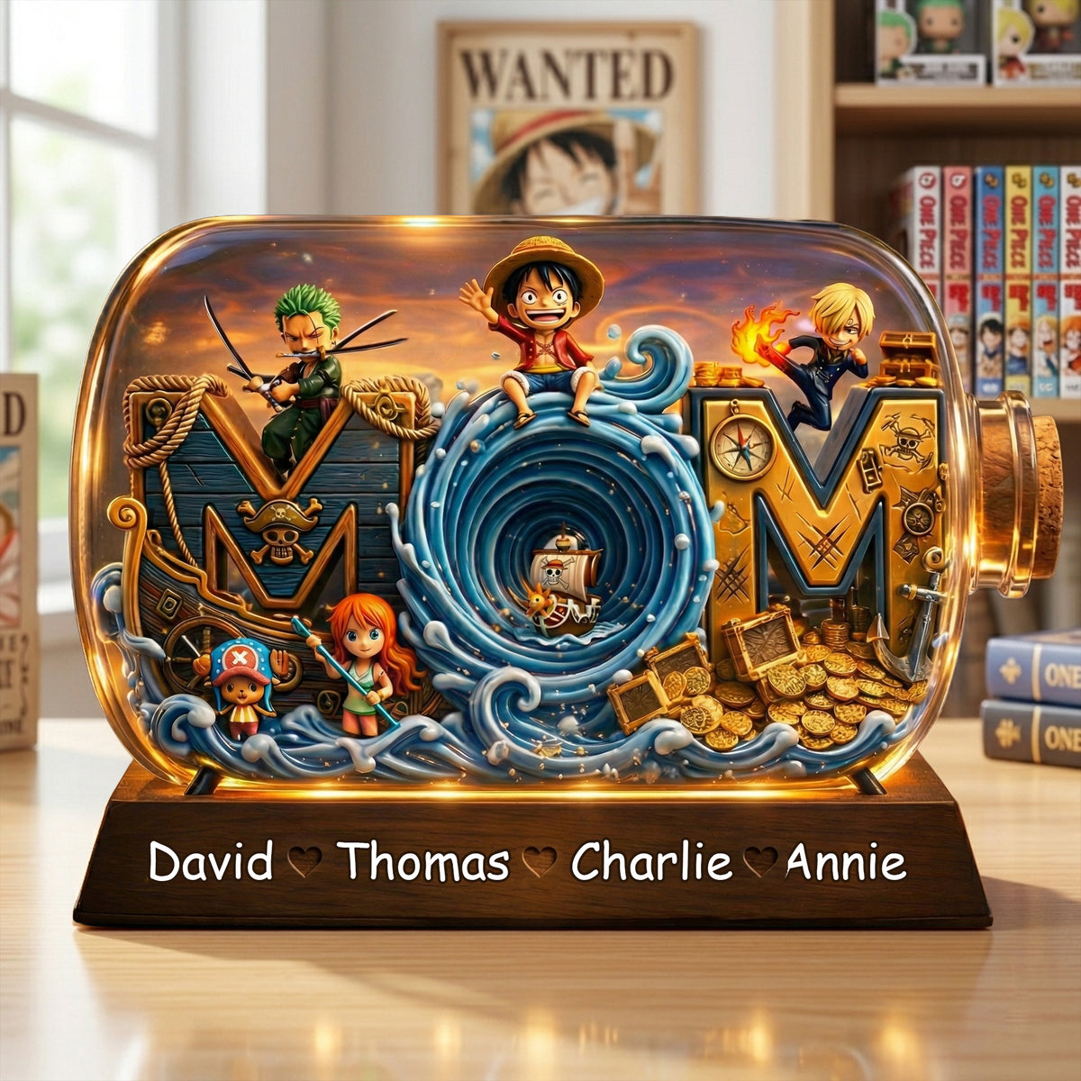 Family Adventure Crew Acrylic Plaque - Personalized Gifts For Mom 05TOLU090426-Homacus