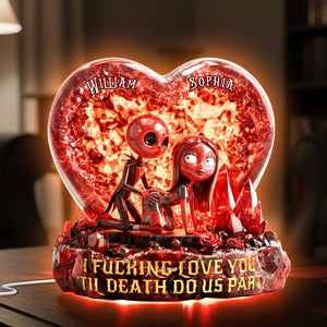 Couple Forever Light Box Personalized Gifts For Couple 07TGLU041225-Homacus