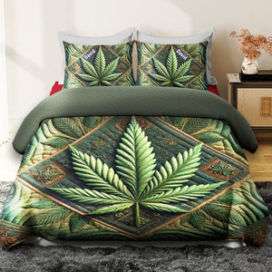 Personalized Gifts For Weed Lovers Quilt Bedding Set Special Line 02toqn110125-Homacus