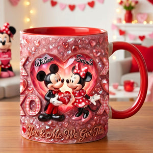 Forever Love Coffee Mug - Personalized Gifts For Couple 05PAMG150126-Homacus