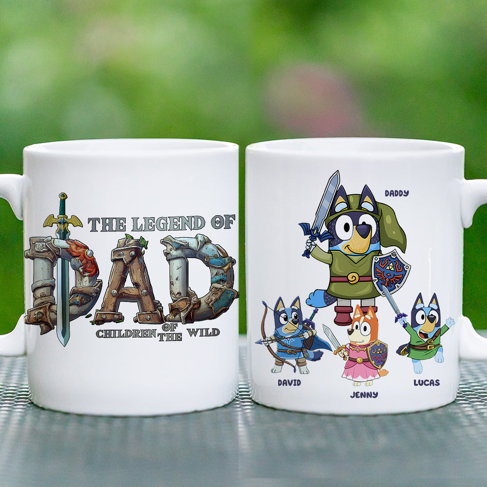 Personalized Gifts For Dad Coffee Mug 03qhtn090425 Legend Dad-Homacus