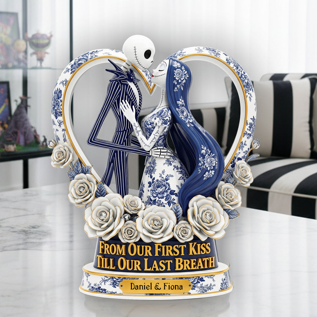 Ghoulmates Forever Acrylic Plaque - Personalized Christmas Gifts For Couples 05PGLU190925-Homacus