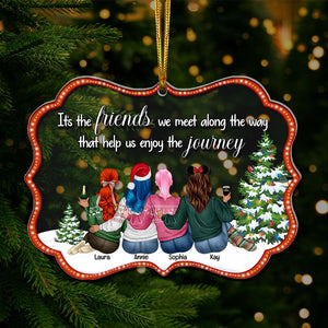 Personalized Gifts For Friends Ornament Christmas 02XQLU300924TM-Homacus