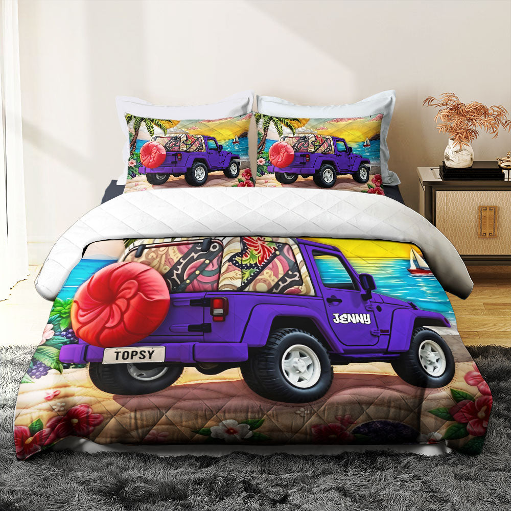 Personalized Gifts For Off Road Lovers Quilt Bedding Set 013HUMH060225-Homacus