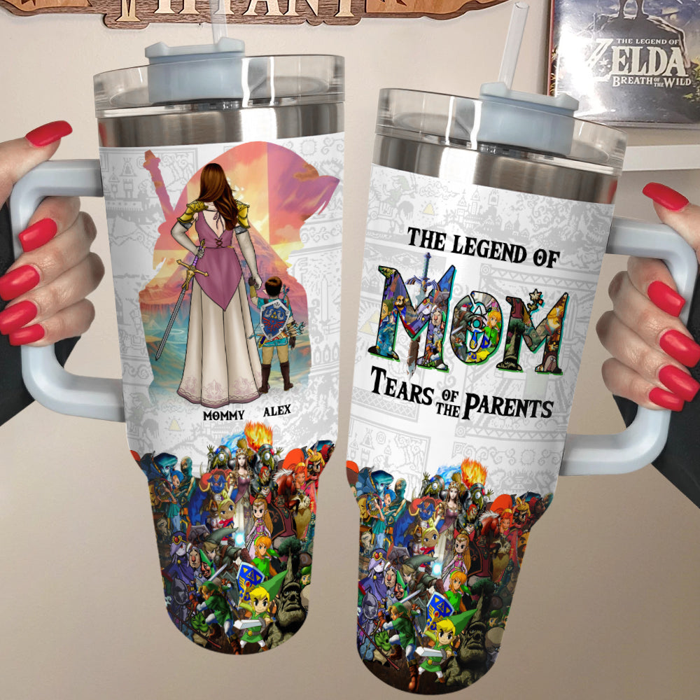 Personalized Gifts For Mom Tumbler, Adventure Game Lover 02QHDT010425HG-Homacus