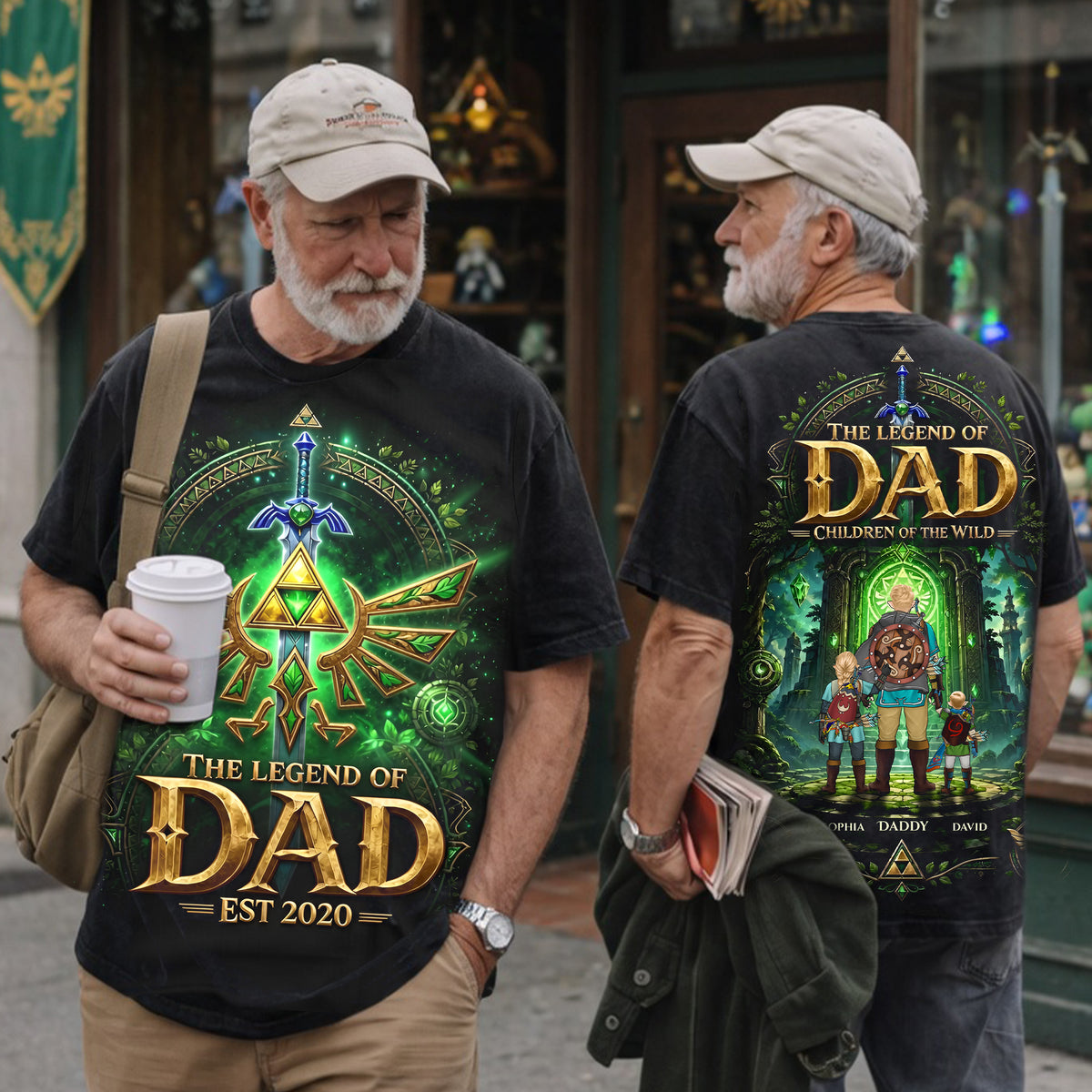 Legendary Adventure Dad Shirt - Personalized Gifts For Dads 03tylu050526-Homacus