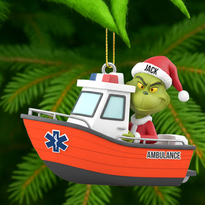 Badass Paramedic Christmas Ornament, Personalized Gifts For Paramedic 01qhtn130925-Homacus