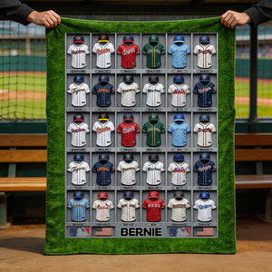 Sport Teams Uniform Blanket - Personalized Gifts For Sport Fans Blanket 04HUDT200326-Homacus
