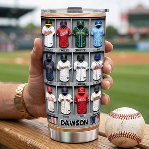 Sport Teams Uniform 20oz Tumbler - Personalized Gifts For Sport Lover Tumbler 03HUDT200326-Homacus