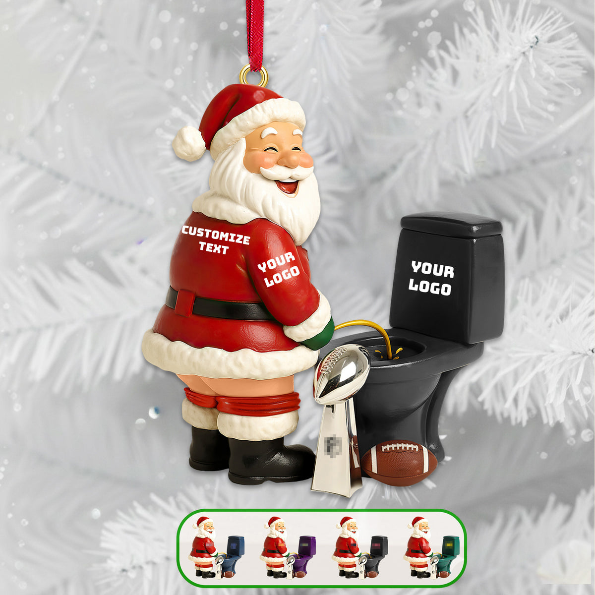 Personalized Funny Gifts For Sport Lovers Christmas Ornament 01humg141025-Homacus