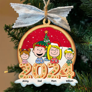 Personalized Gifts For Family Ornament Christmas Cookies 01XQDT041124HG-Homacus