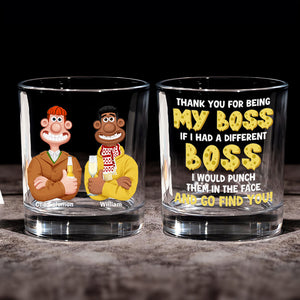 Personalized Funny Gifts For Boss Whiskey Glass 05tgtn120225pa-Homacus