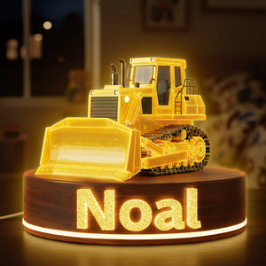 Building Construction Tractor Light Box - Personalized Gift For Kids 02HYTA061225-Homacus