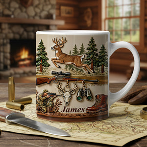 Hunting Coffee Mug - Personalized Gifts For Hunting Lovers 01tgta191225-Homacus
