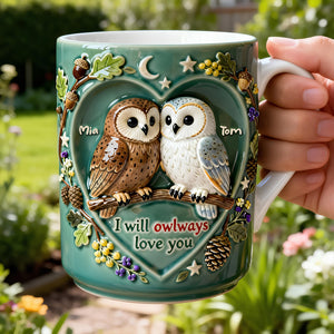 Owl Couples Coffee Mug - Personalized Gifts For Couples 03nadt200126-Homacus