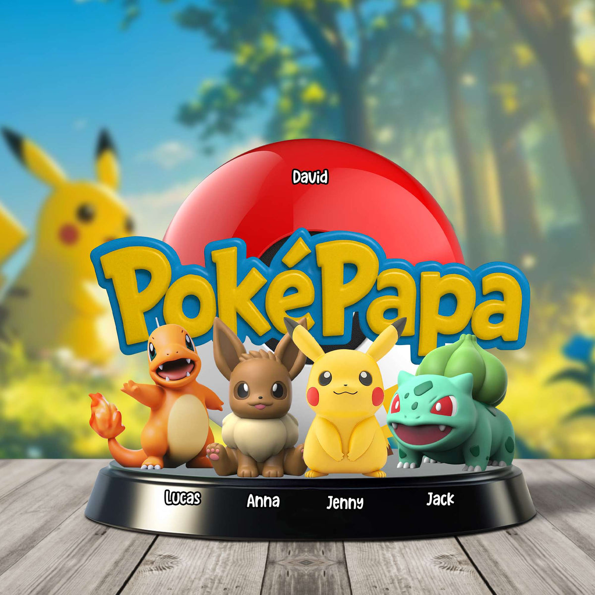 Merry Christmas Dad Acrylic Plaque – Personalized Gifts For Dad 02KATN240425-Homacus