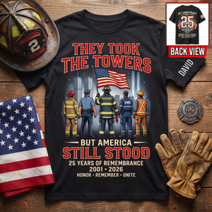 25 Years Of Remembrance Shirt - Personalized Memorial Gifts 07TYQN300726-Homacus