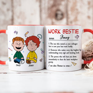 Personalized Gifts For Coworker Coffee Mug 01katn041224hh Work Bestie-Homacus