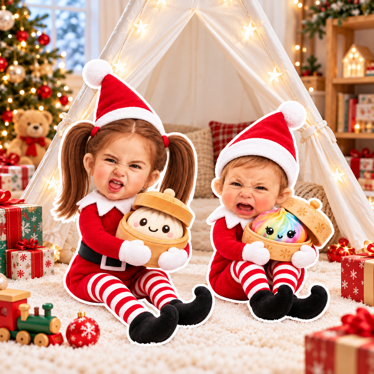 Custom Photo Baby Christmas Pillow - Personalized Gifts For Christmas 05naqn261026-Homacus