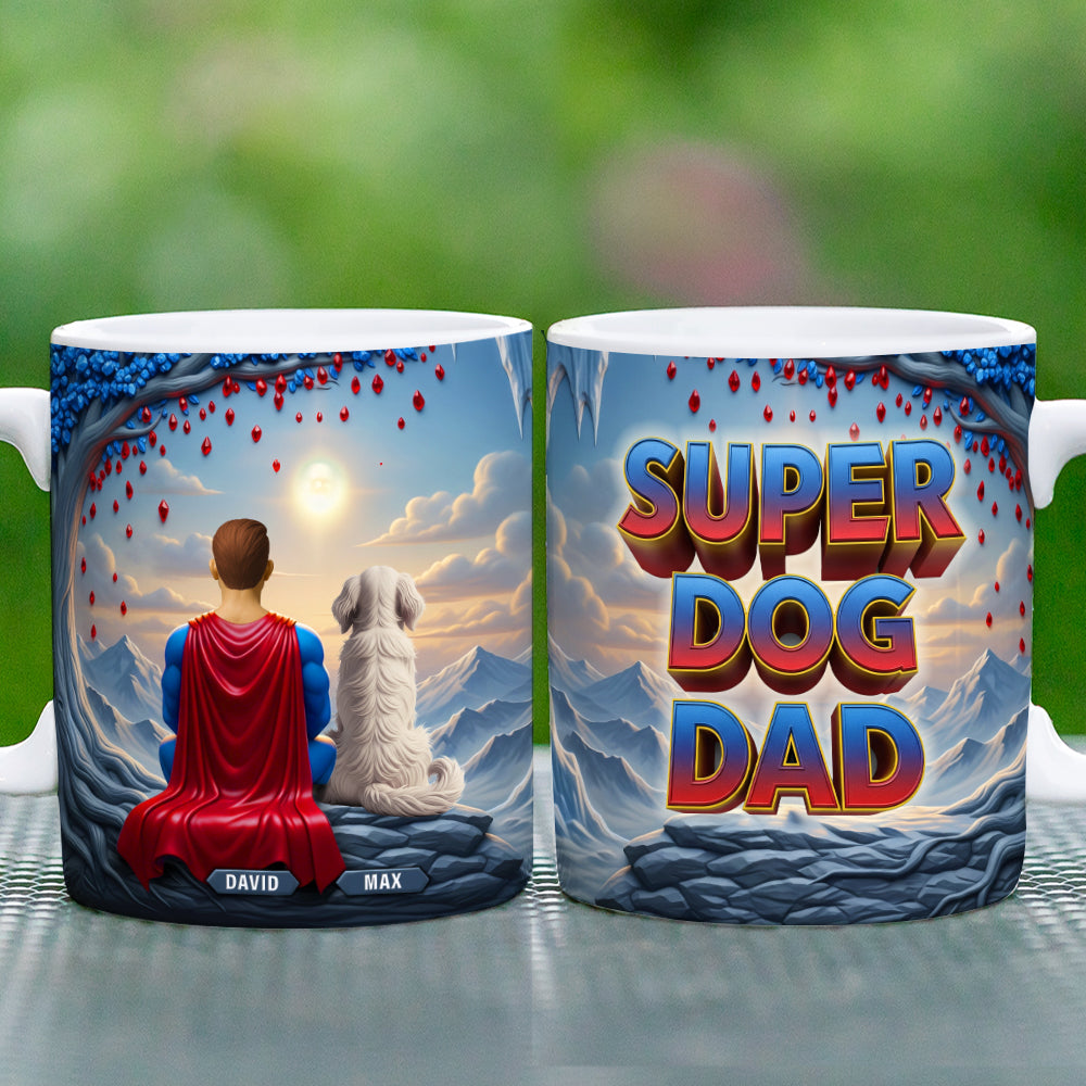 Dog Dad Personalized Gifts For Dog Lovers Coffee Mug 01ohtn010825-Homacus