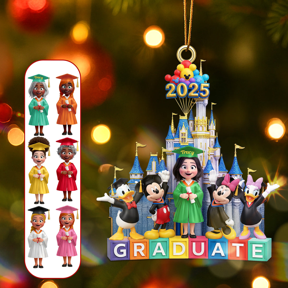 Graduation Christmas Ornament - Personalized Gifts For Christmas 01NAMG290825-Homacus