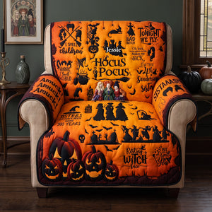 Fun Bad Witches Quilted Sofa Cover - Personalized Gifts 01qhta150826