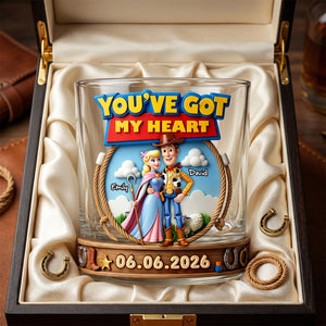 Love Couple Drinking Glass - Personalized Gifts For Couples 06todh180626